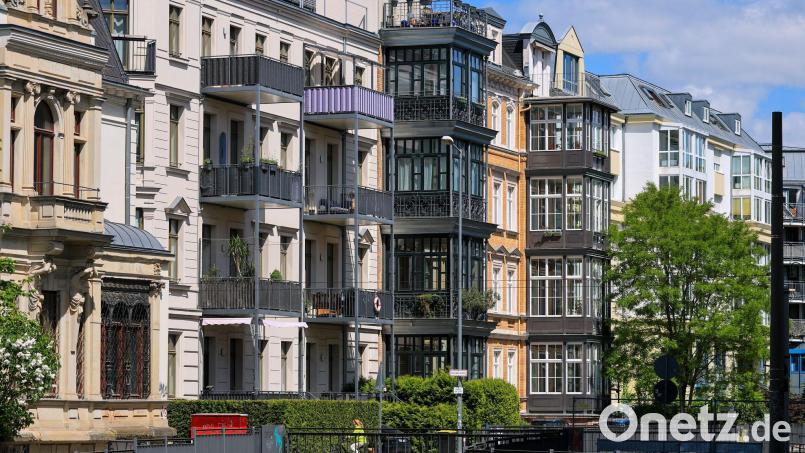 Am günstigsten von den acht größten Städten Deutschlands ist Leipzig mit 10,50 Euro pro Quadratmeter. (Archivbild) Bild: Jan Woitas/dpa