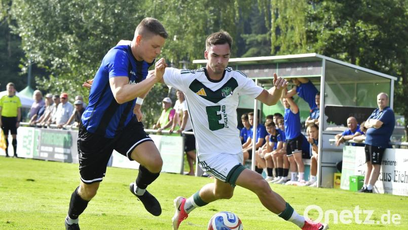 Yaroslav Vlasenko (rechts) und die DJK Ammerthal müssen beim TSV Kornburg ran. Bild: Hubert Ziegler