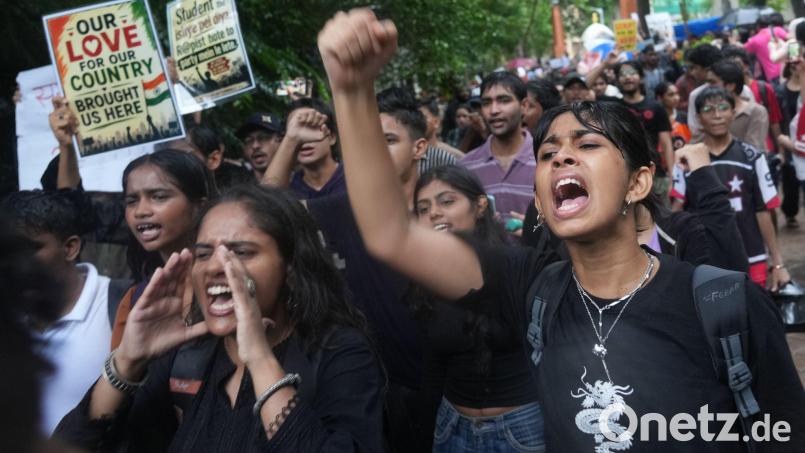 Die im Mai gegründete Protestbewegung breitet sich immer mehr aus. (Archivbild) Bild: Rafiq Maqbool/AP/dpa