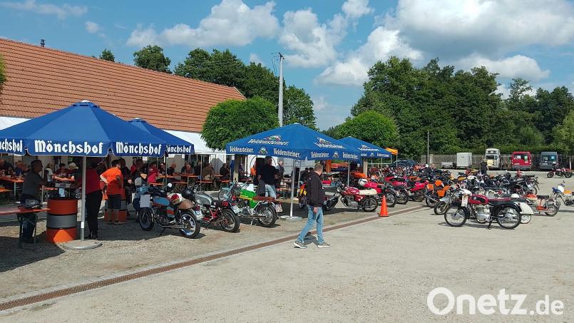 Viele Schmuckstücke waren beim Laverda-Treffen in Trabitz zu bestaunen. Bild: Hubert Schmidt