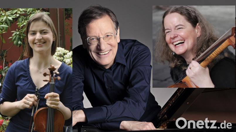 Das Trio mit Stefanie Heinrich, Tess Remy-Schumacher und Detlev Eisinger tritt in Waldsassen auf. Bild: Heinrich/Eisinger/Remy-Schumacher/privat