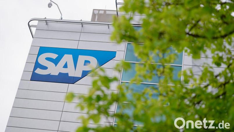 Softwareriese SAP: deutliches Plus bei Cloud-Aboverträgen. (Archivbild) Bild: Uwe Anspach/dpa