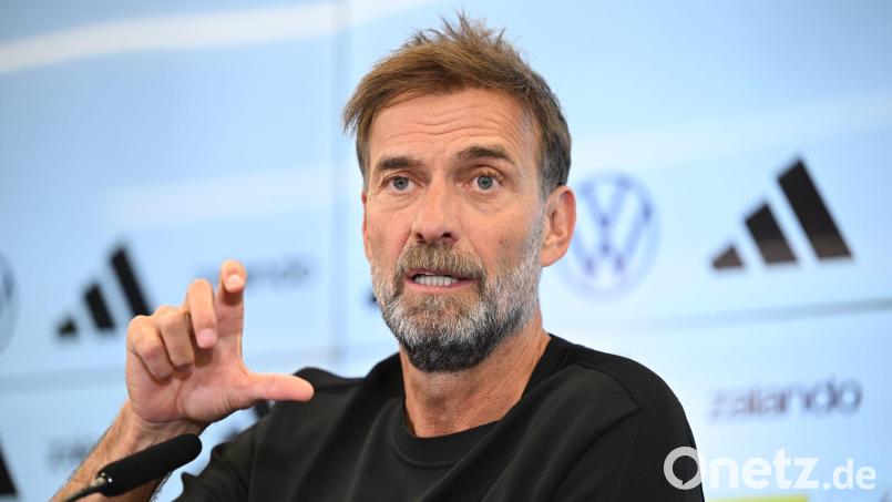 Jürgen Klopp ist als neuer Bundestrainer vorgestellt worden. Bild: Florian Wiegand/dpa
