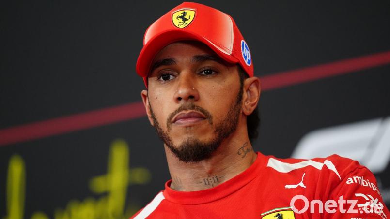 Lewis Hamilton wird in Budapest strafversetzt. Bild: David Davies/PA Wire/dpa