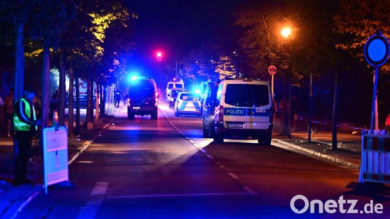 Ein Auto fuhr in eine Menschenmenge. Bild: Fabian Sommer/dpa