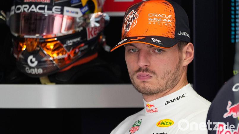 Die Laune von Max Verstappen ist mal wieder im Keller. Bild: Darko Bandic/AP/dpa