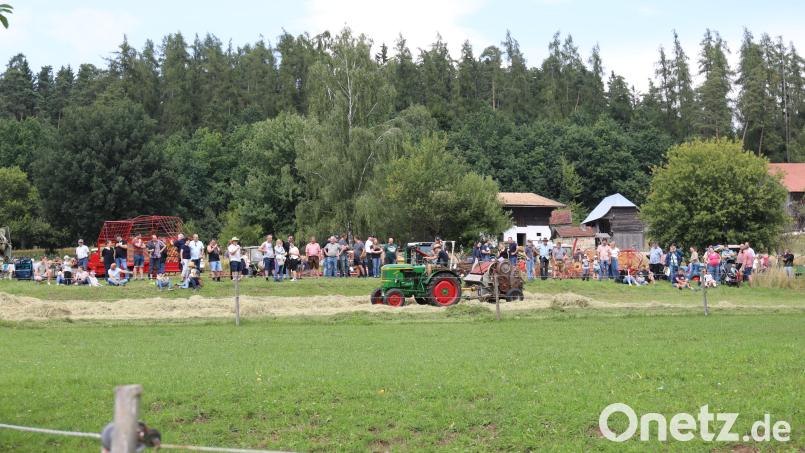 Historische Landtechnik im Einsatz im Freilandmuseum Oberpfalz. Bild: Eva Gröninger