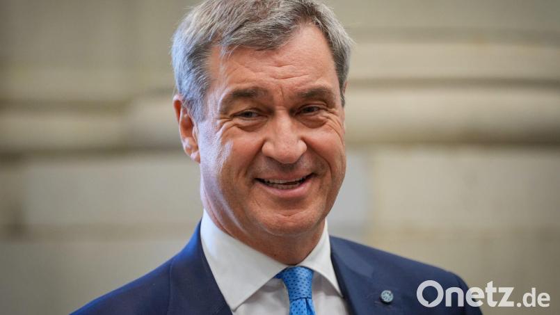 Markus Söder reist zwei Tage nach Südosteuropa. (Archivbild) Bild: Soeren Stache/dpa