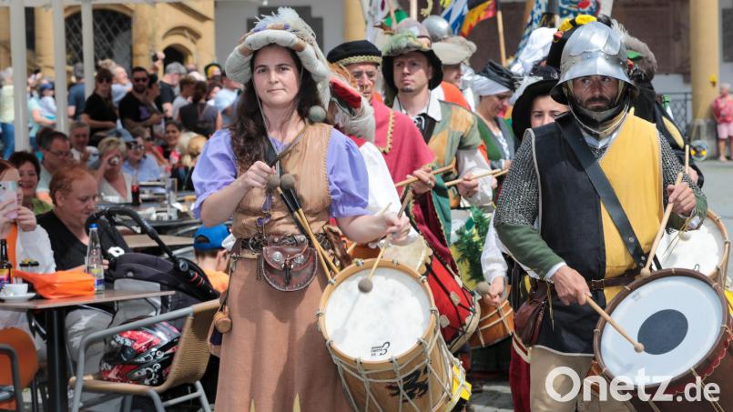 Das Amberger Brunnenfest findet wieder von Freitag, 7. August, bis Sonntag, 9. August, statt. Archivbild: Wolfgang Steinbacher