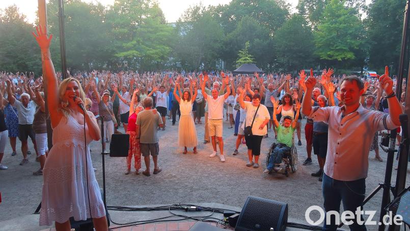 Die Sommerserenade mit "Highline" war ein voller Erfolg. Bild: Helmut Kunz