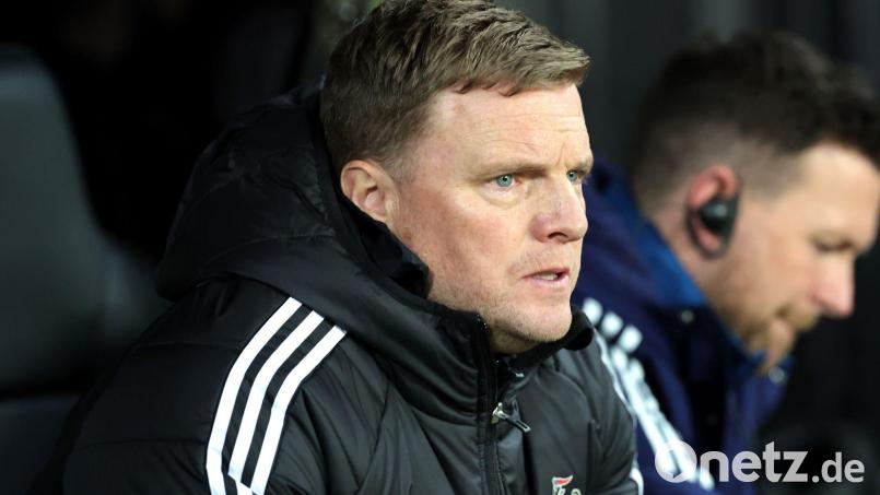 Eddie Howe will sein Amt bei Newcastle United niederlegen. (Archivbild) Bild: Steve Welsh/PA Wire/dpa