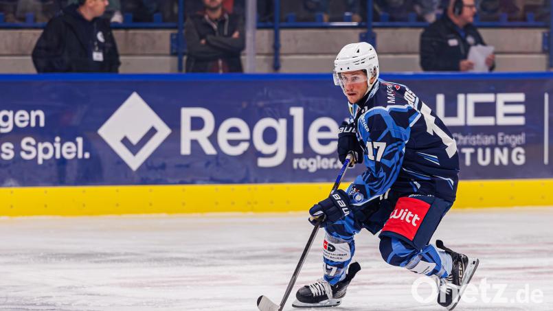 Zach Tsekos läuft künftig für die Rapaces de Gap in der französischen Ligue Magnus auf. Archivbild: Werner Moller