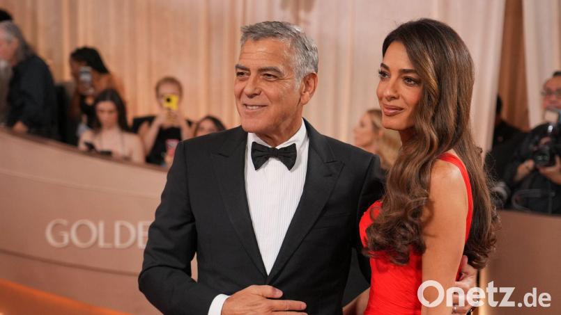 George und Amal Clooney leben mit ihren Zwillingen einen Teil des Jahres in der südfranzösischen Provence. (Archivbild) Bild: Jordan Strauss/Invision/dpa