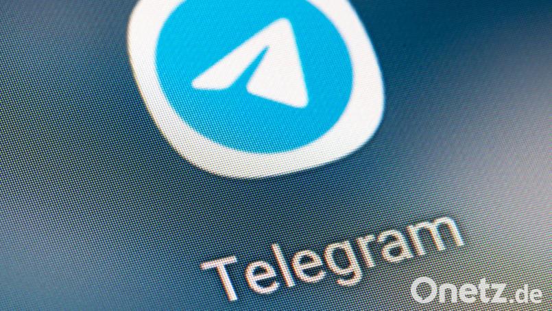 Russland blockiert die Nutzung von Telegram stark. (Archivbild) Bild: Fabian Sommer/dpa