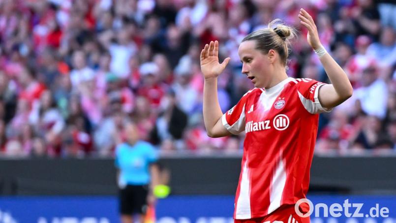 Fällt mit einer Sprunggelenksverletzung vorerst aus: Bayerns Nationalspielerin Franziska Kett (Archivbild). Bild: Sven Hoppe/dpa