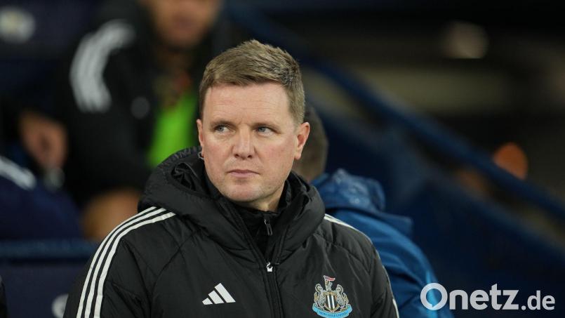 Newcastle United hat den Abschied von Trainer Eddie Howe nun offiziell mitgeteilt. (Archivbild) Bild: Jon Super/AP/dpa