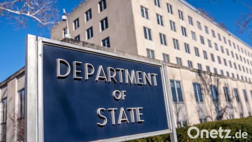 Mit einer falschen Landkarte hat sich das US-Außenministerium einen peinlichen Fauxpas geleistet. (Archivfoto) Bild: Michael Kappeler/dpa