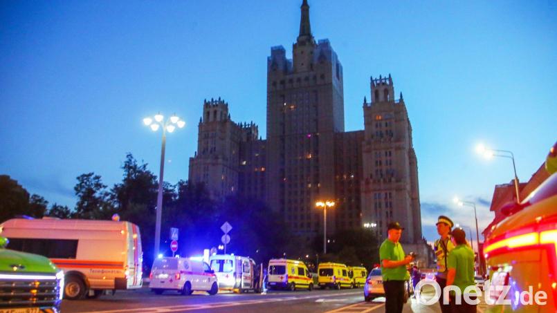Bei der Explosion wurden mehrere Menschen getötet. Bild: Sergei Vedyashkin/Moscow News Agency/AP/dpa