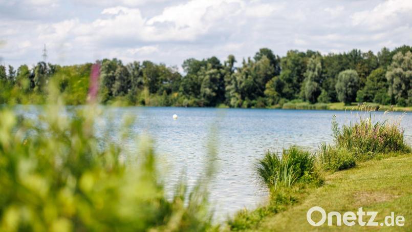 Am Feringasee bedrohte ein Mann andere Badegäste. (Archivbild) Bild: Matthias Balk/dpa