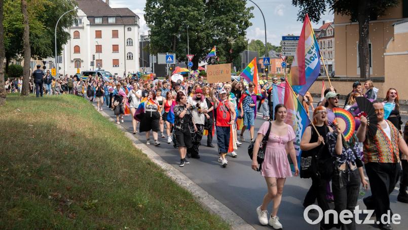Die Polizei hatte im Vorfeld den Lauf der Route abgeändert und die B85 zwischen Nabburger Tor und OTH komplett gesperrt. Bild: Marina Gube