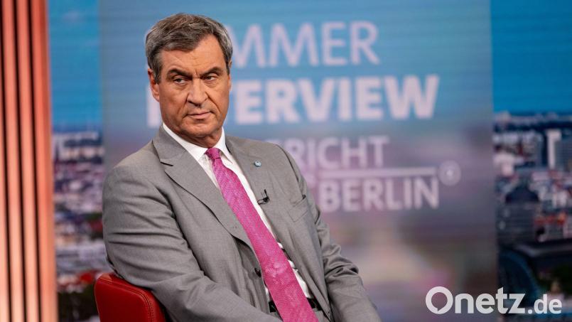 Die abschlagsfreie Rente nach 45 Beitragsjahren ist aus Sicht von Markus Söder in der aktuellen wirtschaftlichen Situation keine gute Idee. Bild: Fabian Sommer/dpa