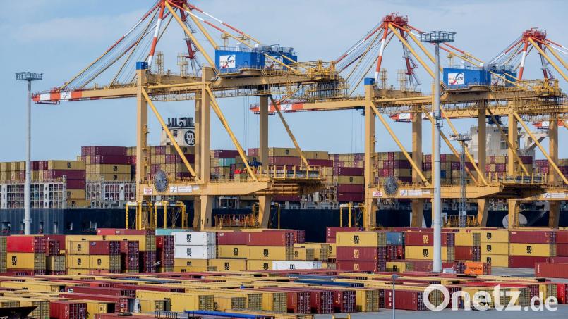 US-Bundesstaaten klagen gegen die US-Regierung wegen neuer Zölle. (Archivbild) Bild: Hauke-Christian Dittrich/dpa