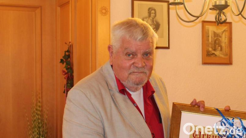 Zu seinem 70.Geburtstag hatte Hermann Lindner den Titel Altbürgermeister verliehen bekommen. Archivbild: Gabi Eichl