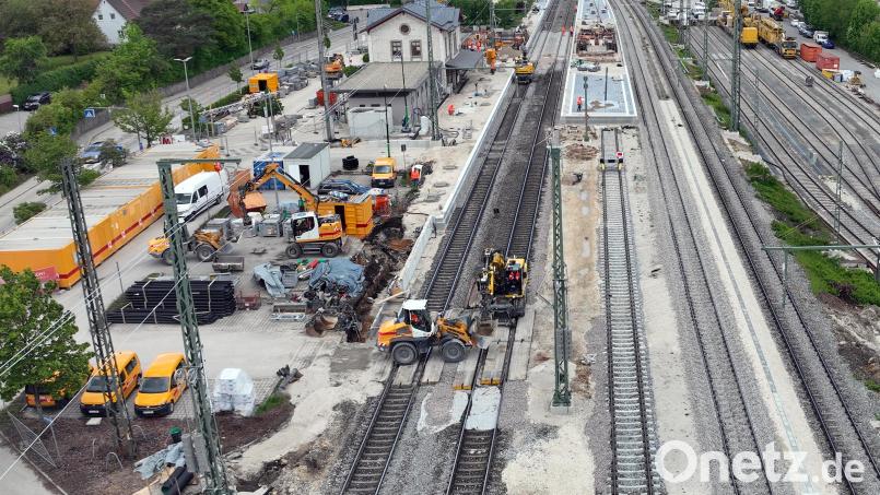 Markgraf hat ein erfolgreiches Geschäftsjahr 2025/26 hinter sich: Auf dem Bild ist die Korridorsanierung der Bahnstrecke Nürnberg–Regensburg am Bahnhof in Parsberg zu sehen. Bild: MARKGRAF Bauunternehmung