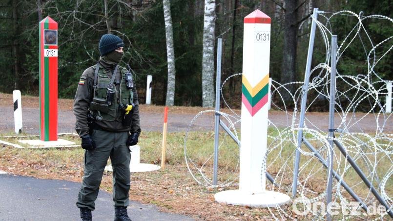 Lettland grenzt im Osten auf einer Länge von rund 172 Kilometern an Russlands engen Verbündeten Belarus. (Archivbild) Bild: -/State Border Guard Service/dpa