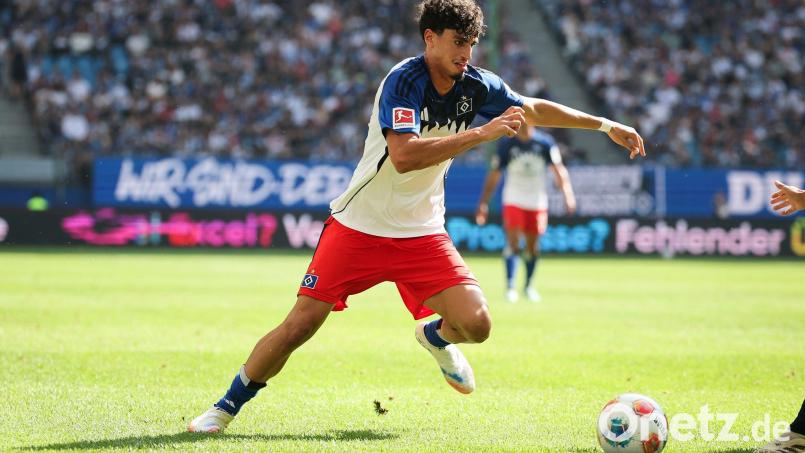 Omar Megeed wechselt vom Hamburger SV zur SpVgg Greuther Fürth. (Archivbild) Bild: Christian Charisius/dpa