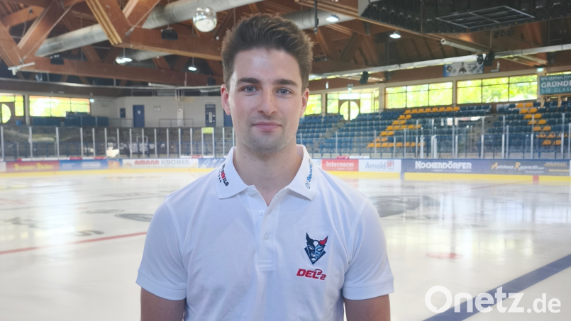 Reed Stark in der Hans-Schröpf-Arena. Bild: Blue Devils Weiden