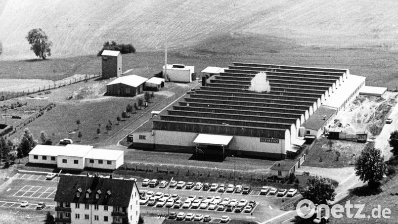 Im Januar 1962 kaufen die Siemens-Reiniger-Werke das Werksgelände der Firma Meiler in Kemnath. Bild: Siemens Healthineers AG, Forchheim