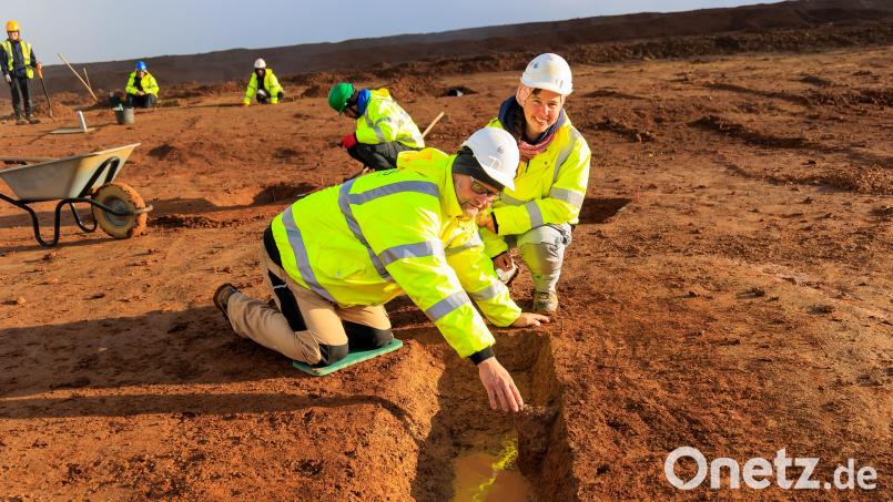 Der Bau der Gleichstromtrasse Südostlink wird von zwei archäologischen Grabungsfirmen begleitet. Sie machten bereits vor- und frühgeschichtlich bedeutsame Funde. Symbolbild: Hösamer