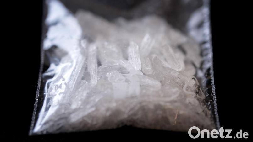 Bei einer Kontrolle auf der A 6 stellte die Grenzpolizeiinspektion Waidhaus Methamphetamin sicher. Bild: David-Wolfgang Ebener/dpa