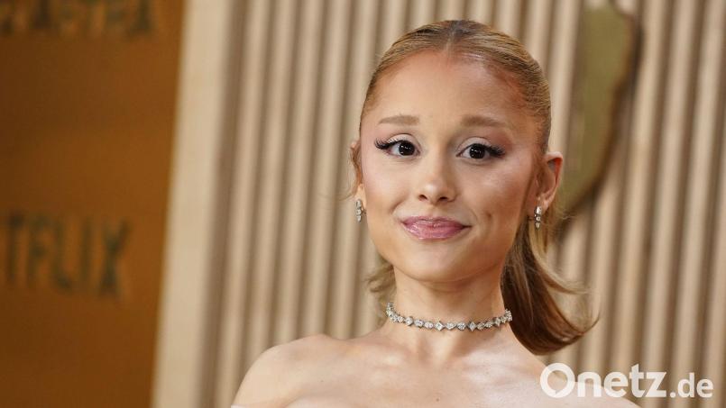 Ariana Grande schafft es mit ihrem neuen Album „petal“ auf Platz 1. (Archivbild) Bild: Jordan Strauss/Invision via AP/dpa