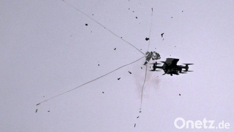Die Herkunft der Drohne ist ukrainisch (Archivbild). Bild: Michael Bahlo/dpa