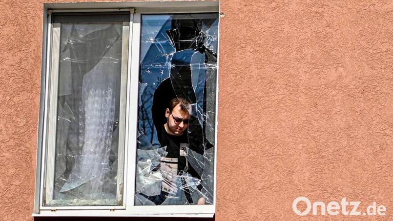 Die Stadt Belgorod an der Grenze zur Ukraine wird als Knotenpunkt der russischen Truppenversortung immer wieder angegriffen. (Archivbild) Bild: Uncredited/AP/dpa