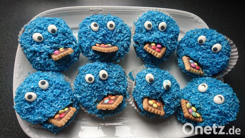 Die Serie, die die Langeweile vertreiben soll, geht weiter: Diesmal gibt es eine Anleitung für Krümelmonster-Muffins. Bild: exb