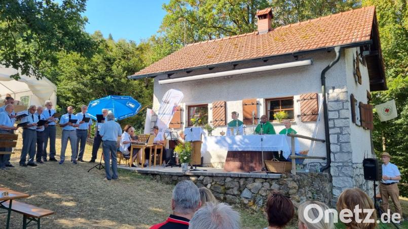 Die Bergwachthütte in Freudenberg. Seit mehr als 70 Jahren findet hier das Hüttenfest statt. Bild: gri