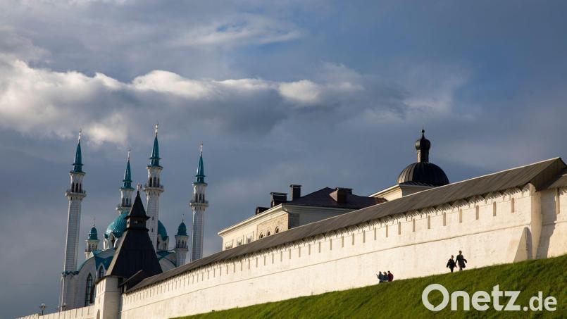 Die russische Teilrepublik Tatarstan meldet nach einem ukrainischen Drohnenangriff viele Tote und Verletzte. (Archivbild) Bild: picture alliance / Christian Charisius/dpa