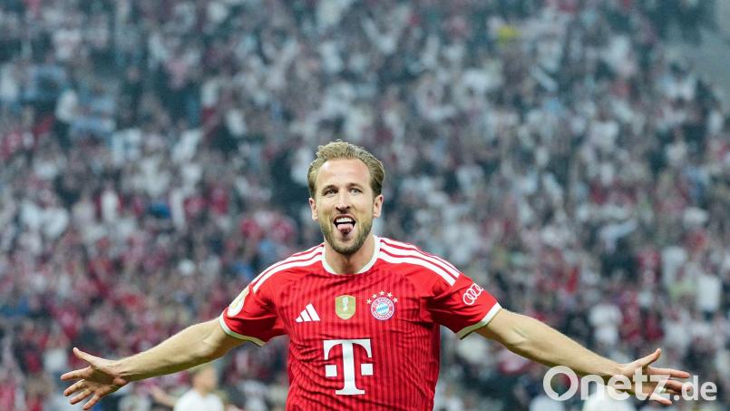 Harry Kane wird für seinen Torinstinkt ausgezeichnet. (Archivbild) Bild: Michael Kappeler/dpa