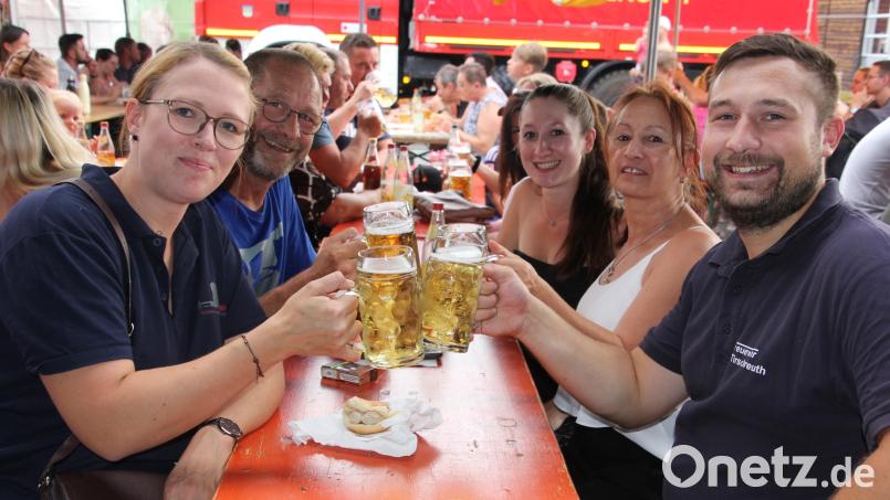 Bei den Festbesuchern herrschte eine gute Stimmung. Bild: Konrad Rosner