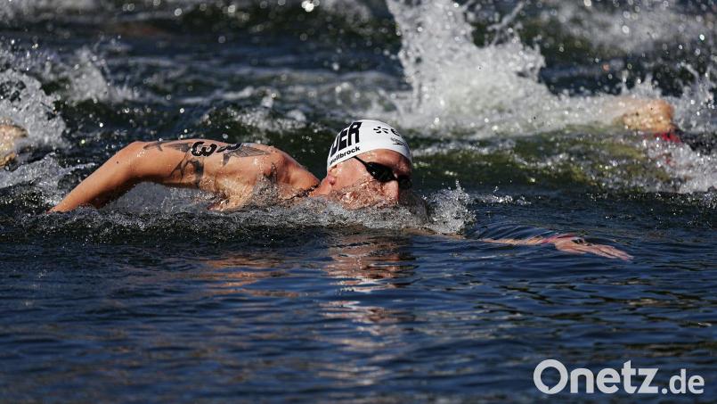 Florian Wellbrock war im Freiwasser auch in den USA nicht aufzuhalten. (Archivbild) Bild: Gian Mattia D'alberto/LaPresse via ZUMA Press/dpa