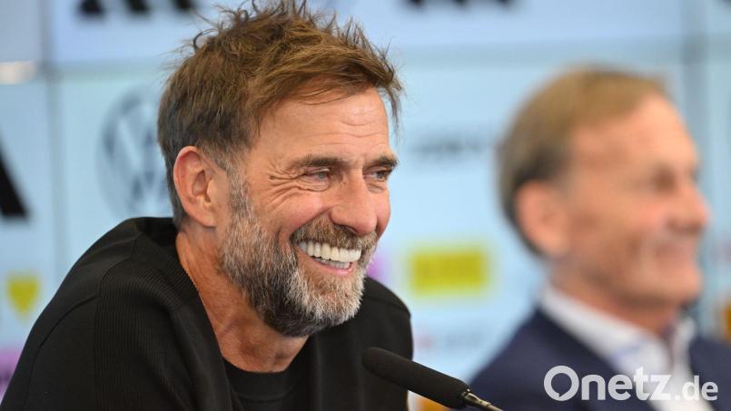 Jürgen Klopp und die Nationalmannschaft freuen sich auf zahlreiche Fans (Archivbild). Bild: Florian Wiegand/dpa