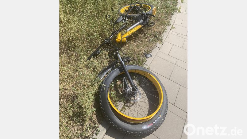 Ein 55-jähriger ist in Schwandorf nach einem Steuerrohrbruch an seinem Pedelec gestürzt. Bild: PI Schwandorf, PM Wagner