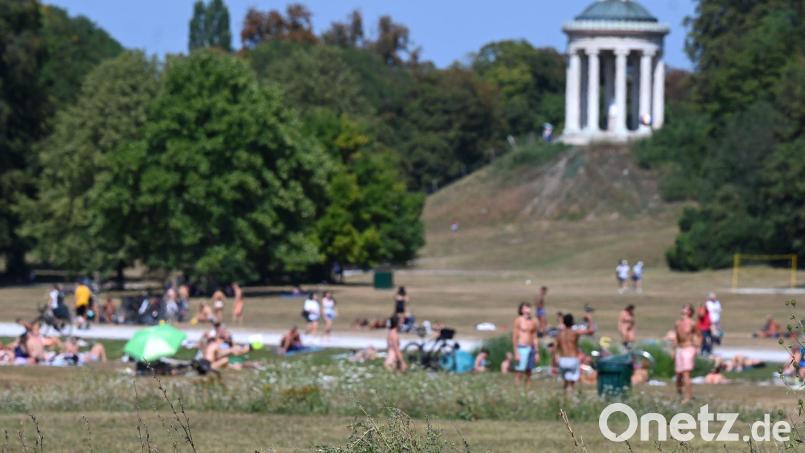 Sonniges und heißes Wetter prägen weiter das Wetter in Bayern. (Archivbild) Bild: Florian Diettrich/dpa