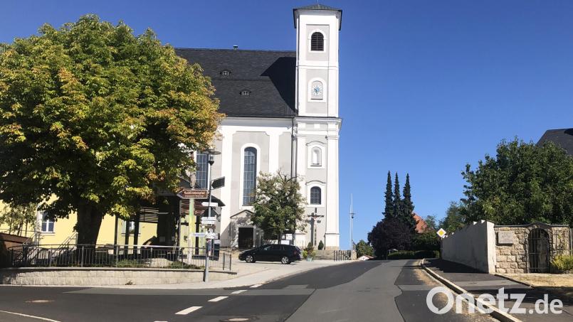 Die Wallfahrtskirche Maria Hilf steht am höchsten Punkt der Marktgemeinde Fuchsmühl. Bild: Werner Robl
