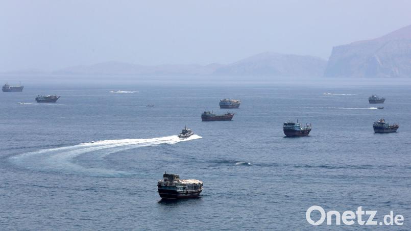 Ist die Straße von Hormus nun blockiert oder nicht? Die USA und der Iran sehen das unterschiedlich. (Archivbild) Bild: Wen Xinnian/Xinhua/dpa