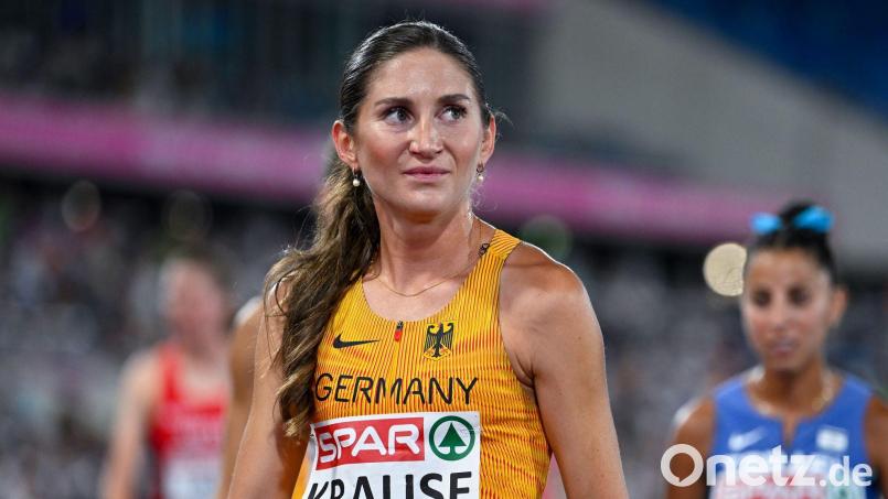 Gesa Krause gewann zum dritten Mal EM-Gold über 3.000 Meter Hindernis. Bild: Sven Hoppe/dpa