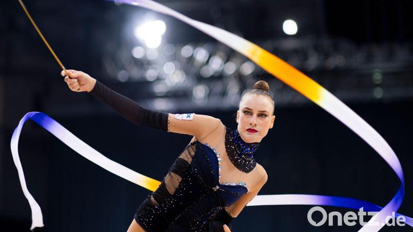 Darf nach der Qualifikation auf drei WM-Titel hoffen: Darja Varfolomeev. (Archivbild) Bild: Michael Matthey/dpa